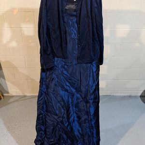Midnight Blue Formal Gown